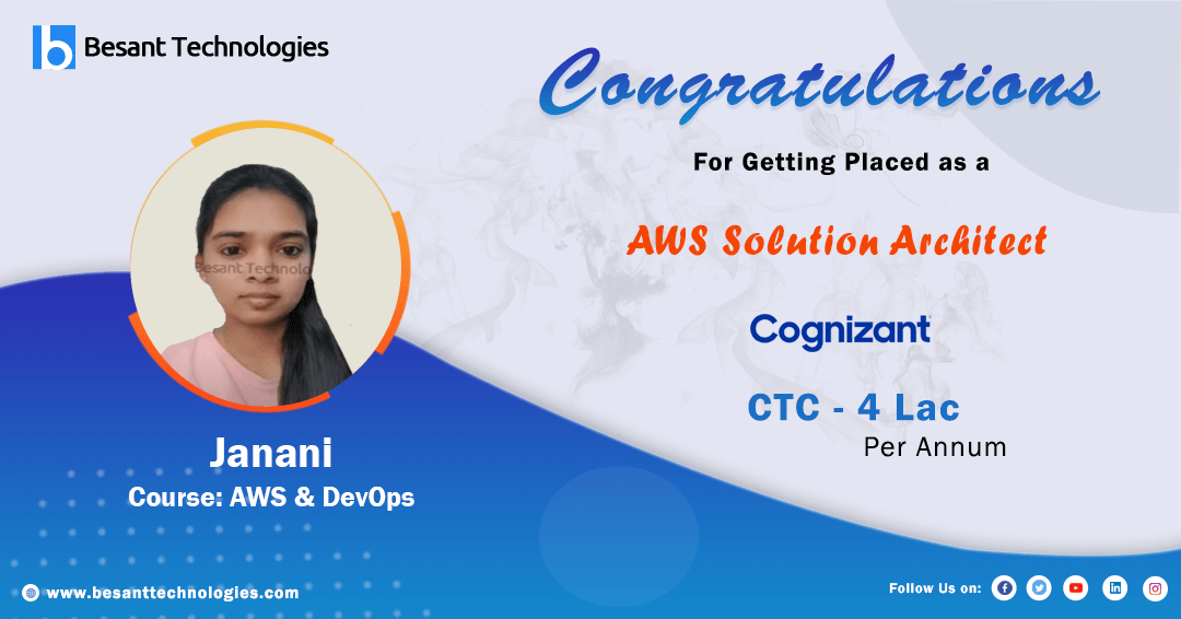 Besant Technologies Online Training and Placement Review | AWS & DevOps Course with Placements
